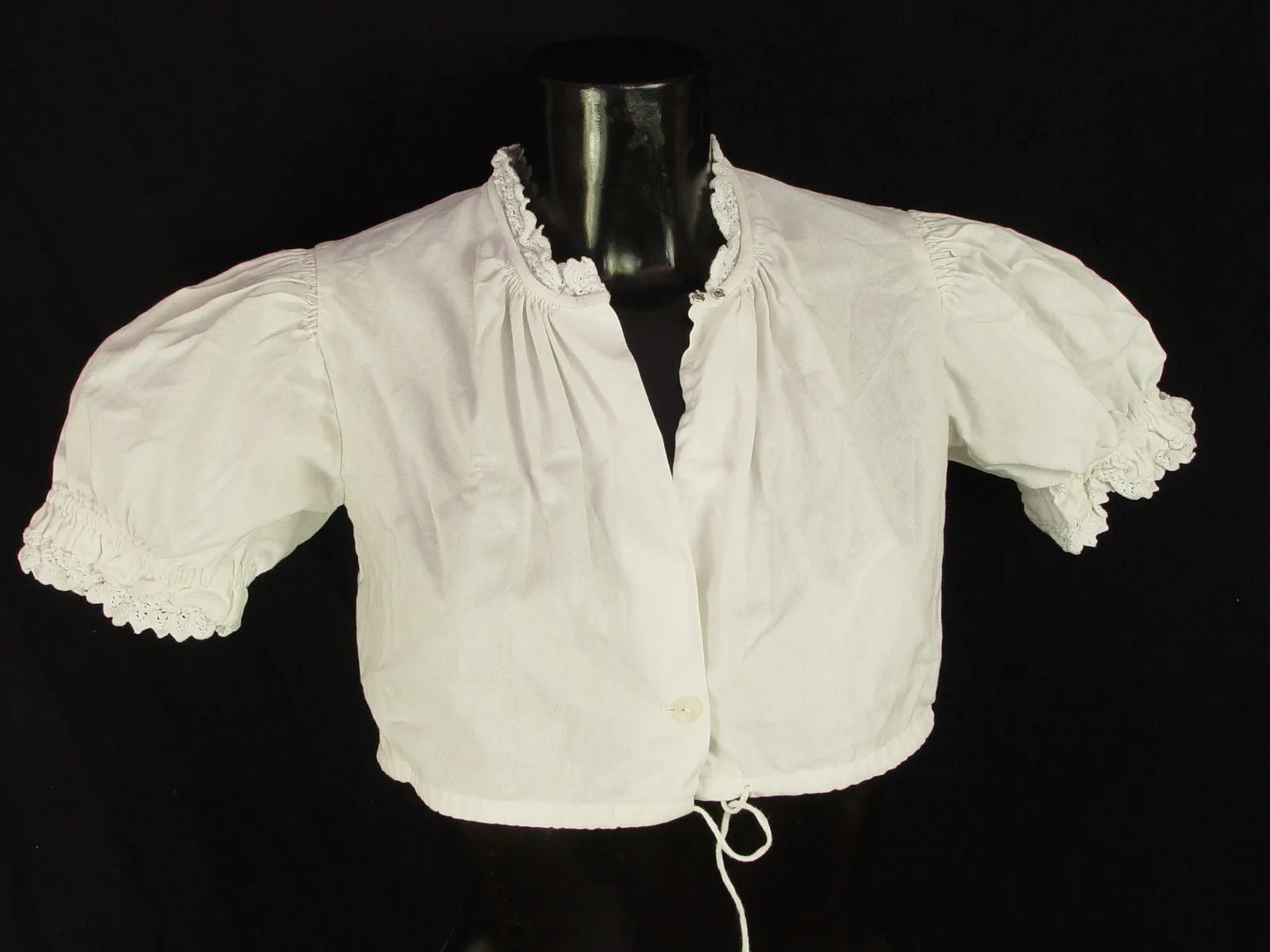 Gr.38 Dirndlbluse Bluse für Dirndl Trachtenbluse B1138