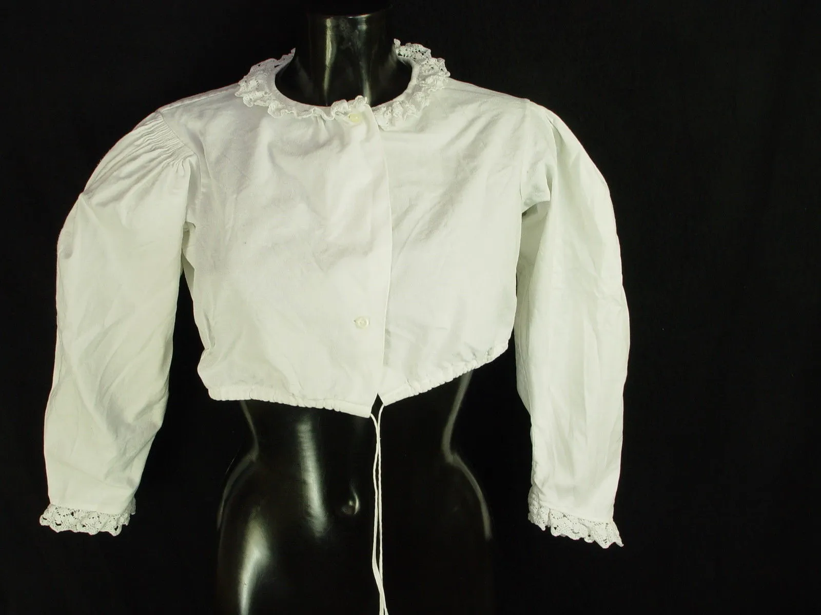 Gr.42 Dirndlbluse Bluse für Dirndl Trachtenbluse B1324