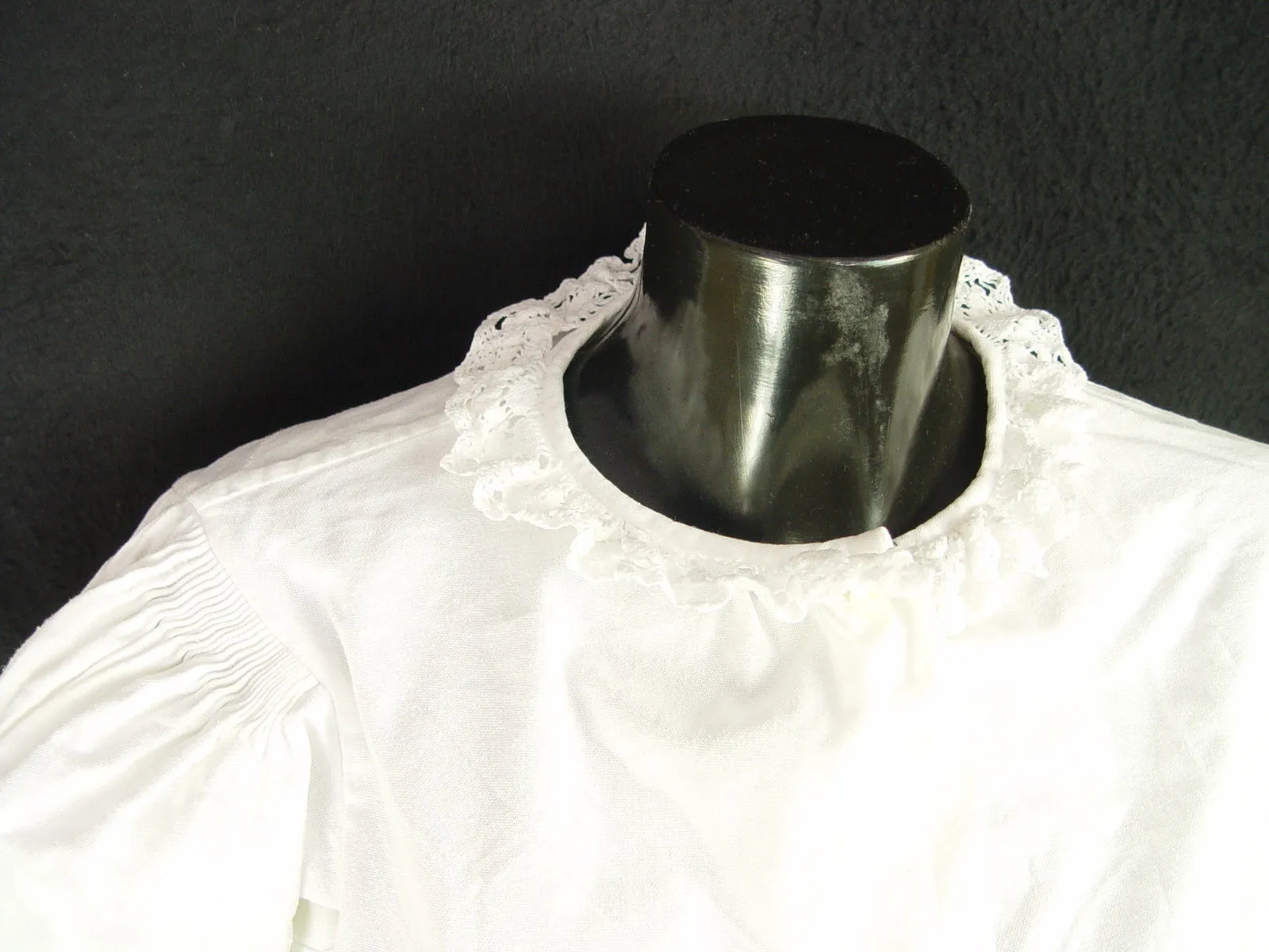 Gr.42 Dirndlbluse Bluse für Dirndl Trachtenbluse B1324